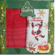Набор махровых полотенец Marry Christmas "Snowflake" 30-50 см набор