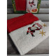 Набор махровых полотенец Marry Christmas "Snowflake" 30-50 см набор