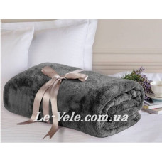 Плед Le Vele Supersoft Dark Grey (Темно-серый)