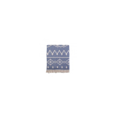 Покривало Barine Туреччина - Kilim Throw Denim темно-синій 130x170 см