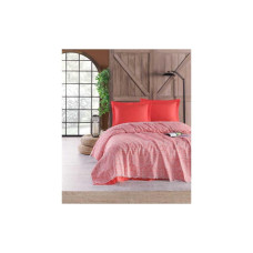 Покривало Eponj Home Туреччина Naturel - Porto coral кораловий 240x260 см