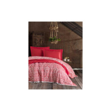 Покривало Eponj Home Туреччина Naturel - Porto kirmizi червоний 240x260 см