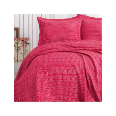 Покривало плед Eponj Home Туреччина-Laden kirmizi червоний 230x240 см