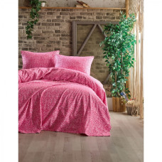 Покривало плед Eponj Home Туреччина жаккард - Leonar fusya фуксія 220x240 см