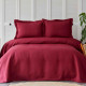 Покривало Karaca Home Туреччина - Charm bold bordo бордовий 250x240 см