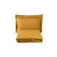 Покривало Karaca Home Туреччина - Charm bold hardal гірчичний 250x240 см