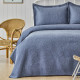 Покривало Karaca Home Туреччина - Tresna indigo індиго 250x240 см