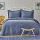 Покривало Karaca Home Туреччина - Tresna indigo індиго 250x240 см