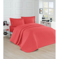 Покривало стеганное Eponj Home Туреччина - Monart coral кораловий 220x240 см