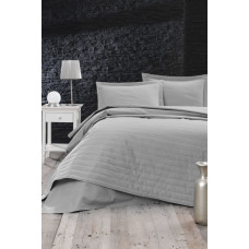 Покривало стеганное Eponj Home Туреччина - Monart gri сірий 220x240 см