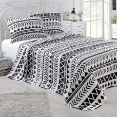 Покривало стеганное Eponj Home Туреччина B & W - Artec 200x220 см
