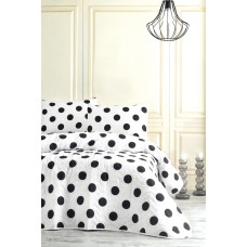 Покривало стеганное Eponj Home Туреччина B & W - Point 200x220 см