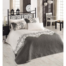 Покривало стеганное Eponj Home Туреччина - Mixscarlet bej бежевий 200x220 см