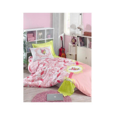 Покривало стеганное Eponj Home Туреччина - Sirin pembe рожевий 200x220 см