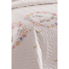 Покривало стеганное Eponj Home Туреччина - Unicornlar pembe рожевий 200x220 см