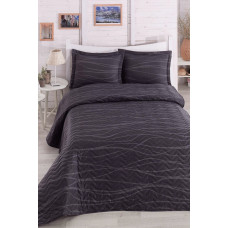 Покривало стеганное Eponj Home Туреччина - Verda gri сірий 200x220 см