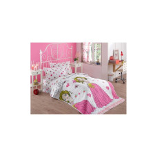 Покривало стеганное Eponj Home Туреччина - Beatiful girl beyaz білий 160x220 см