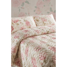 Покривало стеганное Eponj Home Туреччина - Care Pembe рожевий 160x220 см