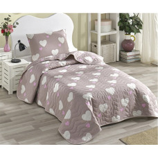 Покривало стеганное Eponj Home Туреччина - Herz gulkurusu 160x220 см