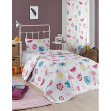 Покривало стеганное Eponj Home Туреччина - Kokteyl beyaz білий 160x220 см
