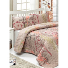 Покривало стеганное Eponj Home Туреччина - Urla bej бежевий 160x220 см
