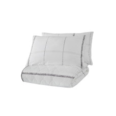 Покривало стьобане Enlora Home Туреччина - Candaras Beyaz білий 240x225 см