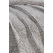 Покривало жаккардовое Eponj Home Туреччина - Mandala kahve кави 200x230 см