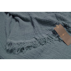 Плед накидка Buldans Турция - Dalia mirage blue cиний 130x170 см