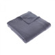 Плед покрывало Buldans Турция - Hasir purple grey серый 160x220 см