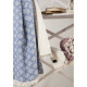 Плед микроплюш Barine Турция - Diamond Throw denim 130x170 см
