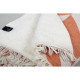 Плед микроплюш Barine Турция - Fishbone Throw orange 125x170 см
