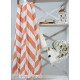 Плед микроплюш Barine Турция - Fishbone Throw orange 125x170 см