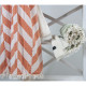 Плед микроплюш Barine Турция - Fishbone Throw orange 125x170 см