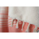Плед микроплюш Barine Турция - Quad Throw coral 150x200 см
