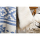 Плед микроплюш Barine Турция - Rug Throw denim 130x170 см