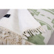Плед микроплюш Barine Турция - Rug Throw green eyes 130x170 см