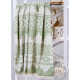Плед микроплюш Barine Турция - Rug Throw green eyes 130x170 см