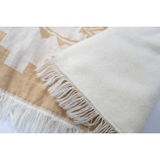 Плед микроплюш Barine Турция - Rug Throw mustard 130x170 см