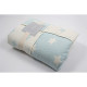 Плед микроплюш Barine Турция - Star Patchwork throw mint ментоловый 130x170 см