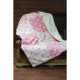 Плед микроплюш Barine Турция - Star Patchwork throw pink розовый 130x170 см