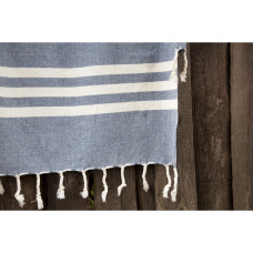 Плед накидка Barine Туреччина - Ege Denim синій 120x165 см