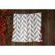 Плед накидка Barine Турция - Fishbone Denim синий 130x180 см