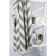 Плед накидка Barine Турция - Fishbone Throw Black 130x180 см
