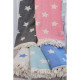 Плед накидка Barine Турция - Stars Throw mavi синий 130x170 см