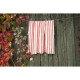 Плед накидка Barine Турция - Stripe Muslin kirmizi красный 77x82 см