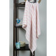Плед накидка Barine Турция - Stripe Muslin pembe розовый 77x82 см