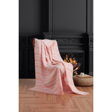Плед накидка Eponj Home Турция Buldan Keten - Desibel 170x220 pudra пудра
