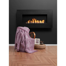Плед накидка Eponj Home Турция Buldan Keten - Linen 170x220 mor фиолетовый
