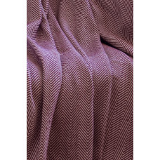 Плед накидка Eponj Home Турция - Denizli Grapon 190x220 bordo бордовый