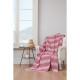 Плед накидка Eponj Home Турция - Denizli Kareli 190x220 pembe розовый